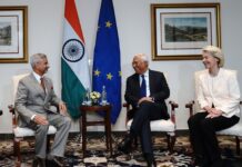 EAM Jaishankar meets European Council President Costa, European Commission chief Leyen