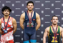 Algoma U Thunderbirds Wrestler Brandon Carrillo Wins Silver at U SPORTS Championship