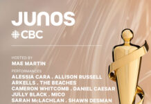 Next Talent Wave of Performers for The 2026 JUNO Awards!