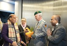 India’s Defence Minister Rajnath Singh Arrives In Germany To Advance Defence Cooperation