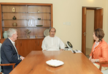 Canadian High Commissioner Holds Talks With Odisha Lop Naveen Patnaik