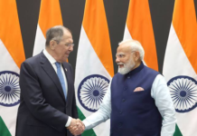 Russian FM Calls On PM Modi, Discusses Situation In Ukraine And West Asia