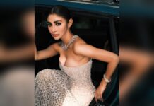 Amid divorce news, Mouni Roy flaunts her glamorous Cannes look with song “I dont chase, I attract”