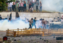Tear Gas Fired As Police Clash With India’s ‘Cockroach’ Movement Supporters