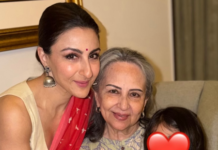 Soha Ali Khan Honours Women’s Strength Across Generations During Bijoya Dashami Celebrations